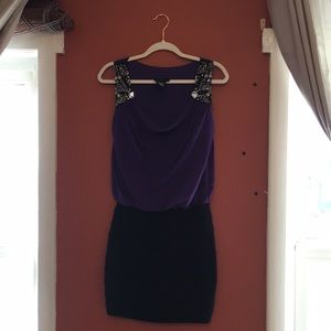 Formal Sleeveless Two-Toned Bodycon dress